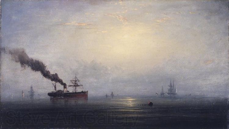 James Hamilton Foggy Morning on the Thames